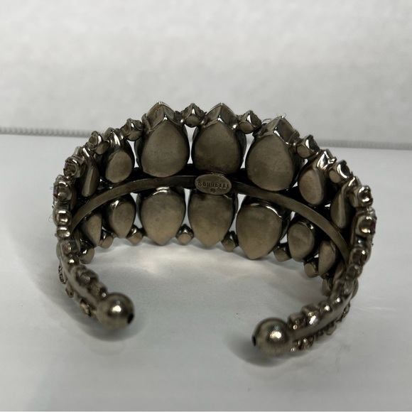 Sorrelli Cuff bracelet Swarovski crystals adjustable size - Picture 5 of 6